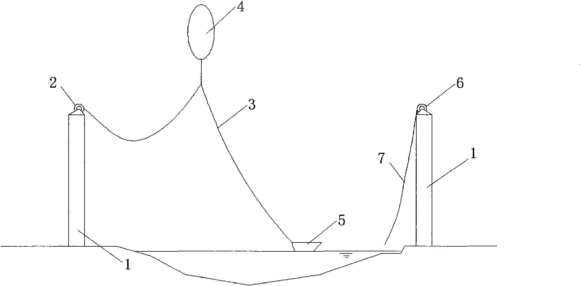 A method for installing a guide wire