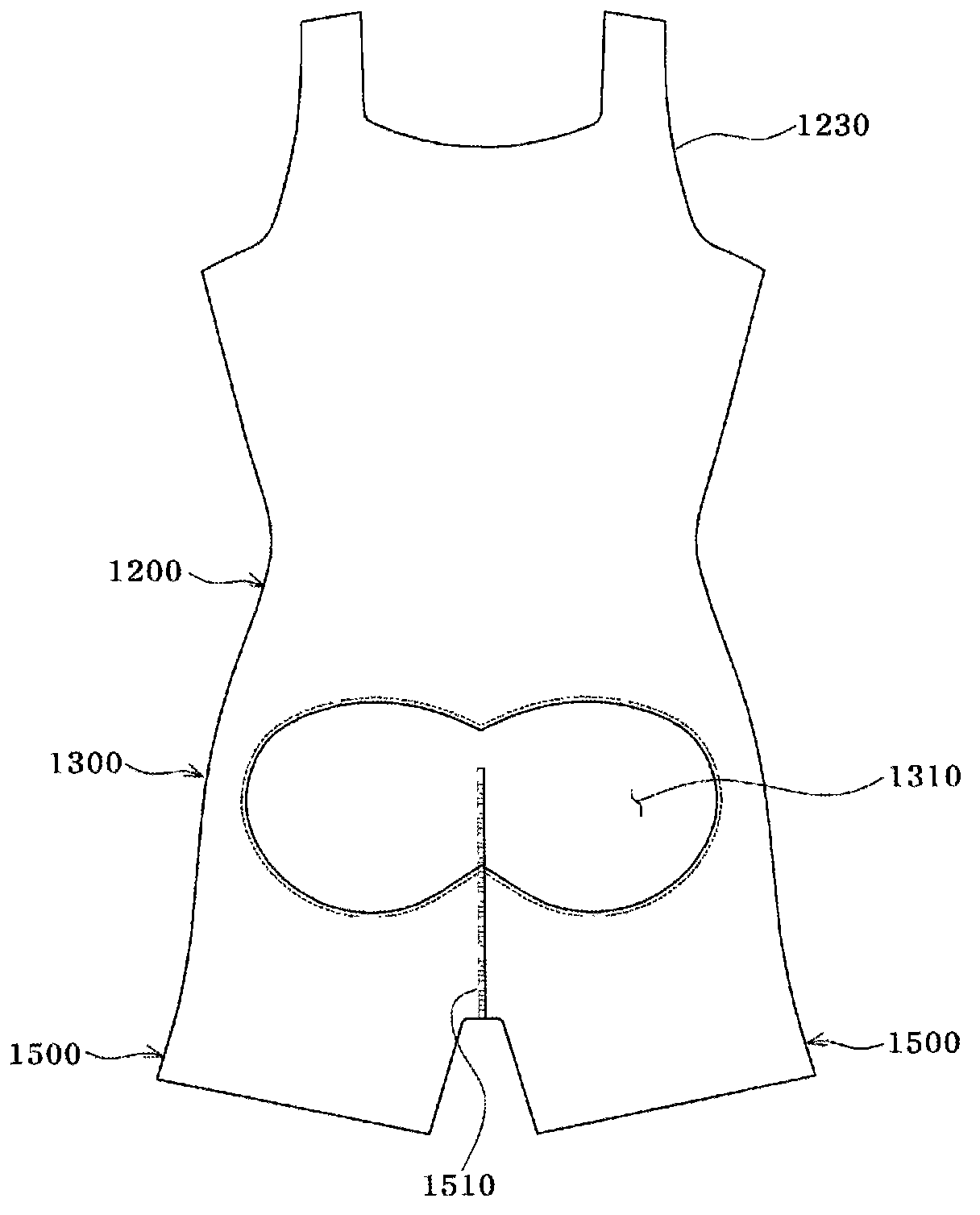 All-in-one underwear
