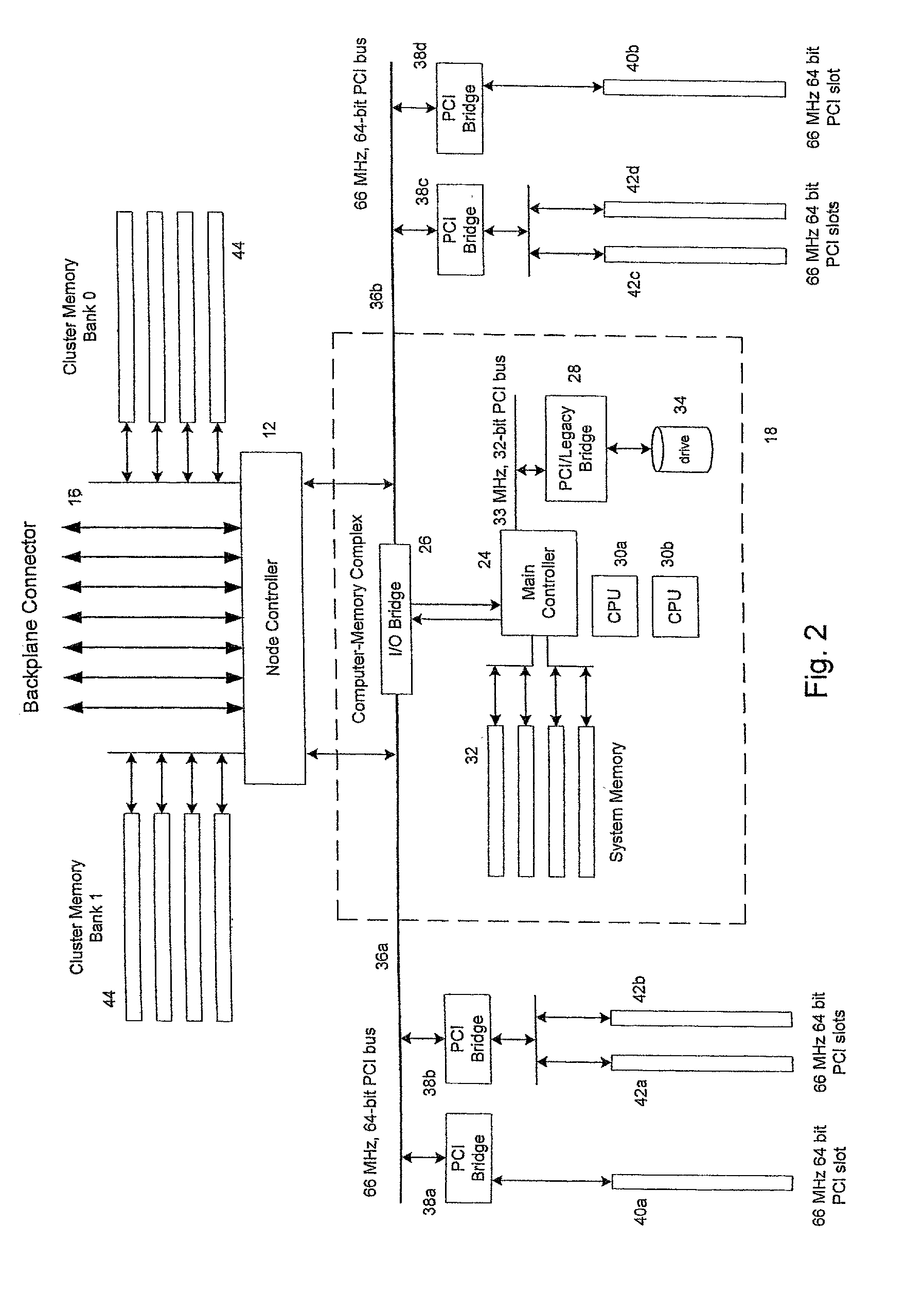 Node controller for a data storage system