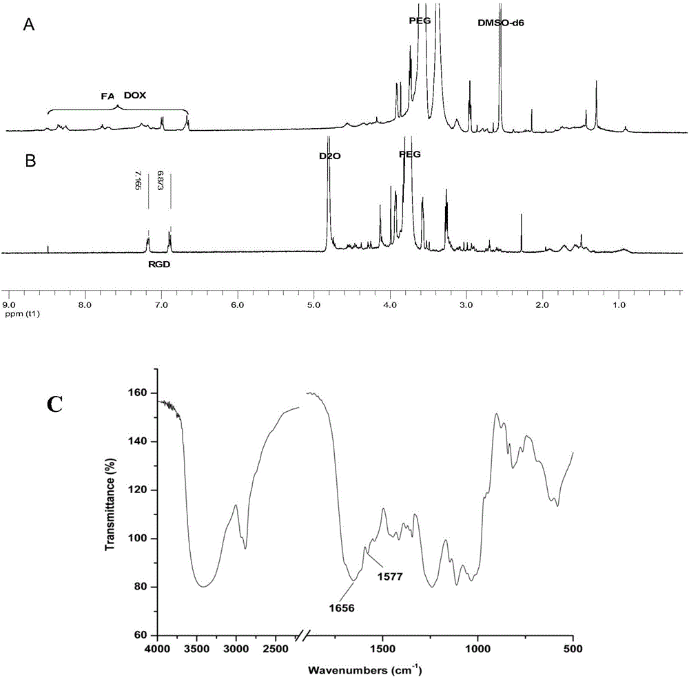 A visual microvesicle composition carrying adriamycin and a preparing method thereof