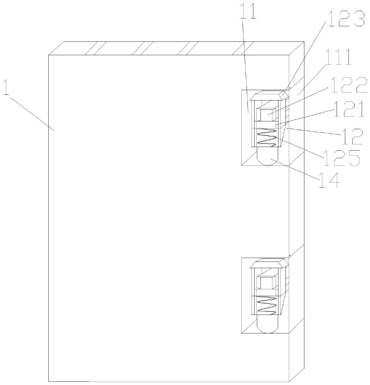 Prefabricated wallboard, combined wall and fabricated building