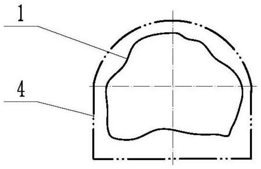 A kind of repairing method of deformation damaged roadway and its roadway structure