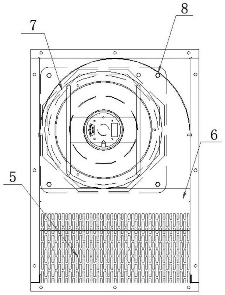 Ventilation and heat dissipation device