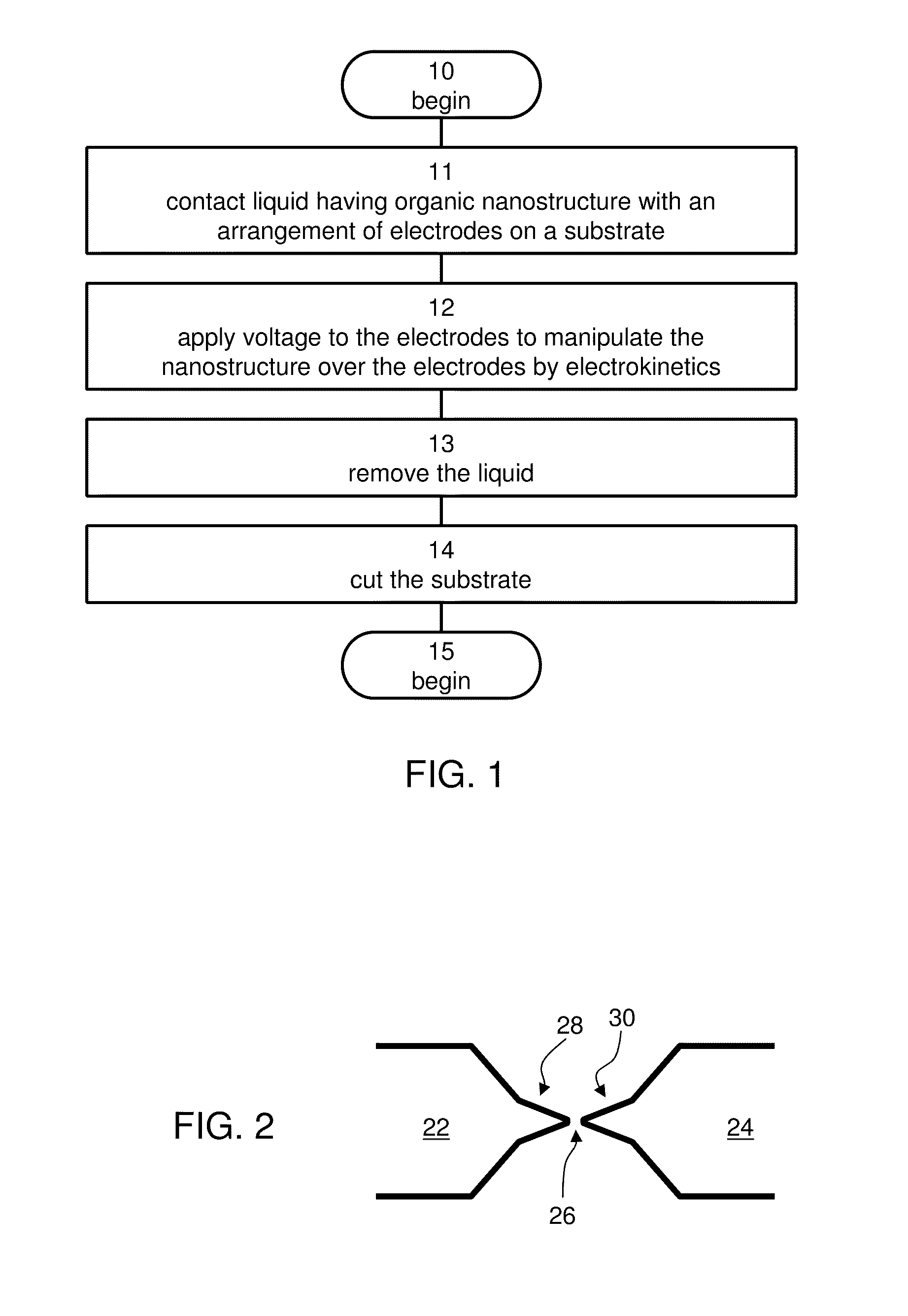 Method and system for manipulating organic nanostructures