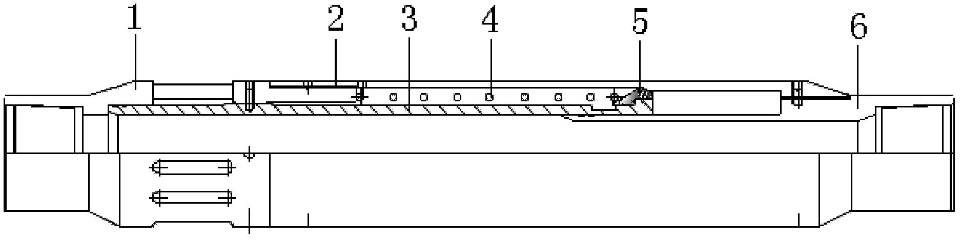 A self-locking sliding sleeve for pressure difference opening