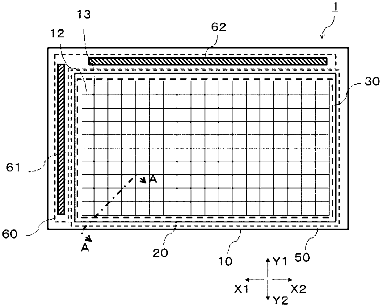 Liquid crystal panel and liquid crystal display device equipped with same