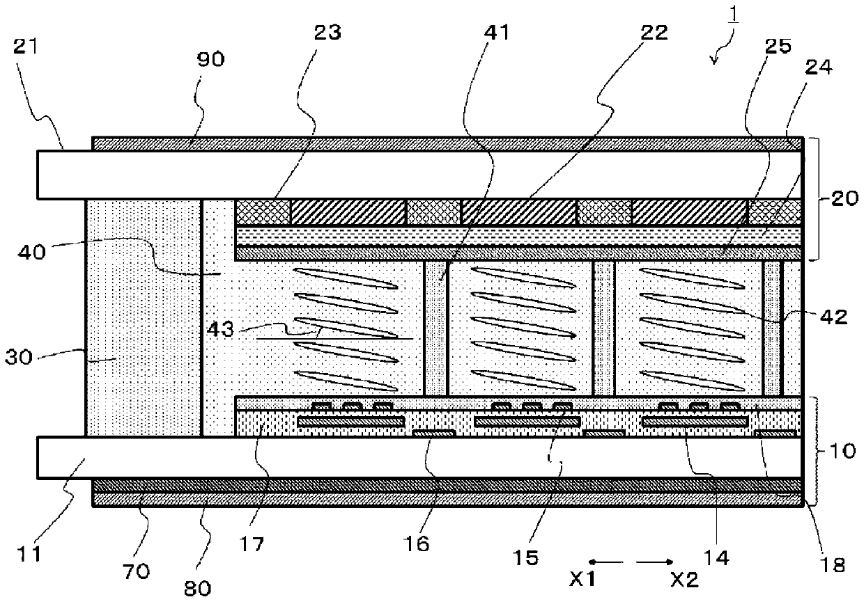 Liquid crystal panel and liquid crystal display device equipped with same