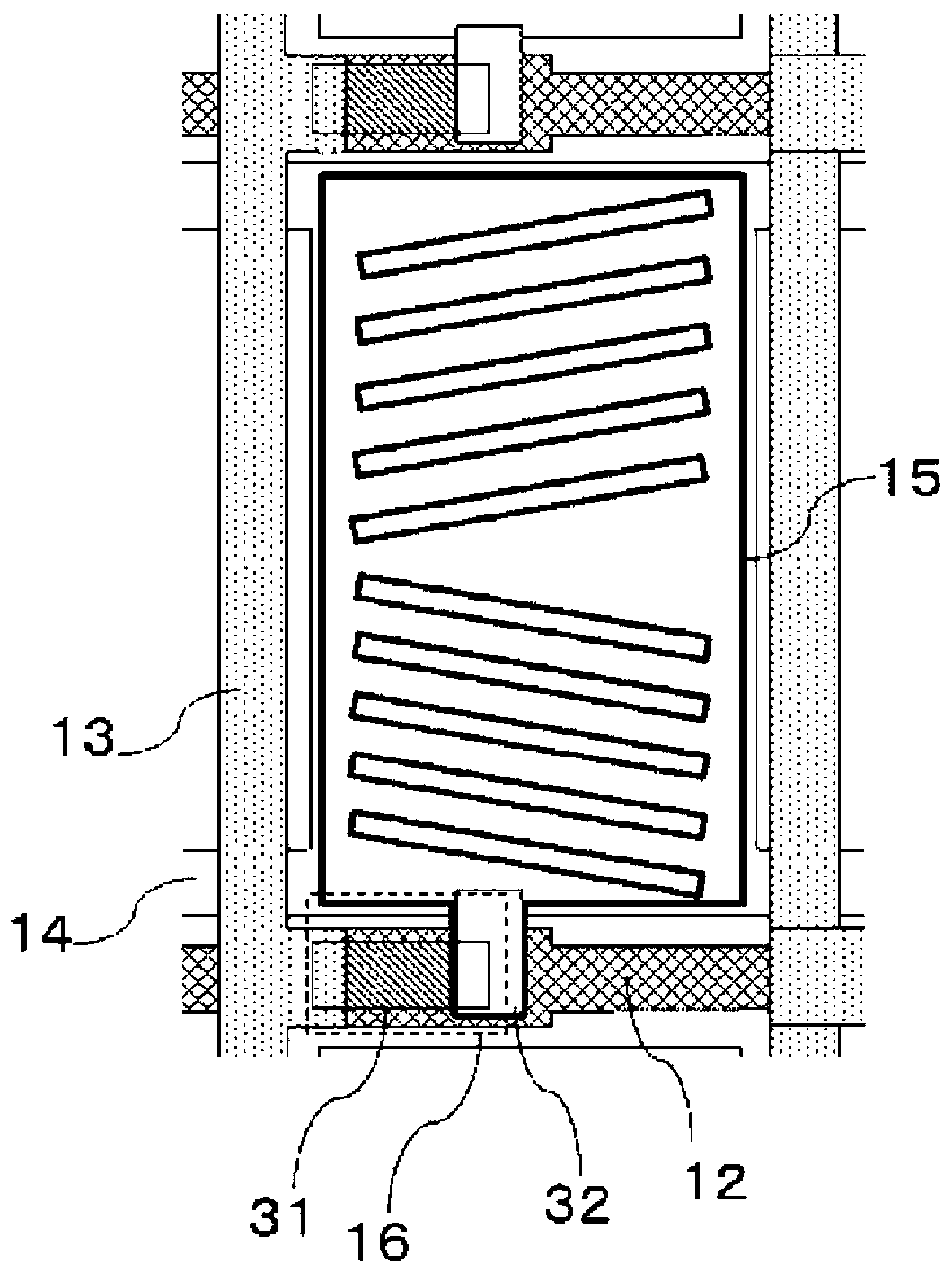 Liquid crystal panel and liquid crystal display device equipped with same