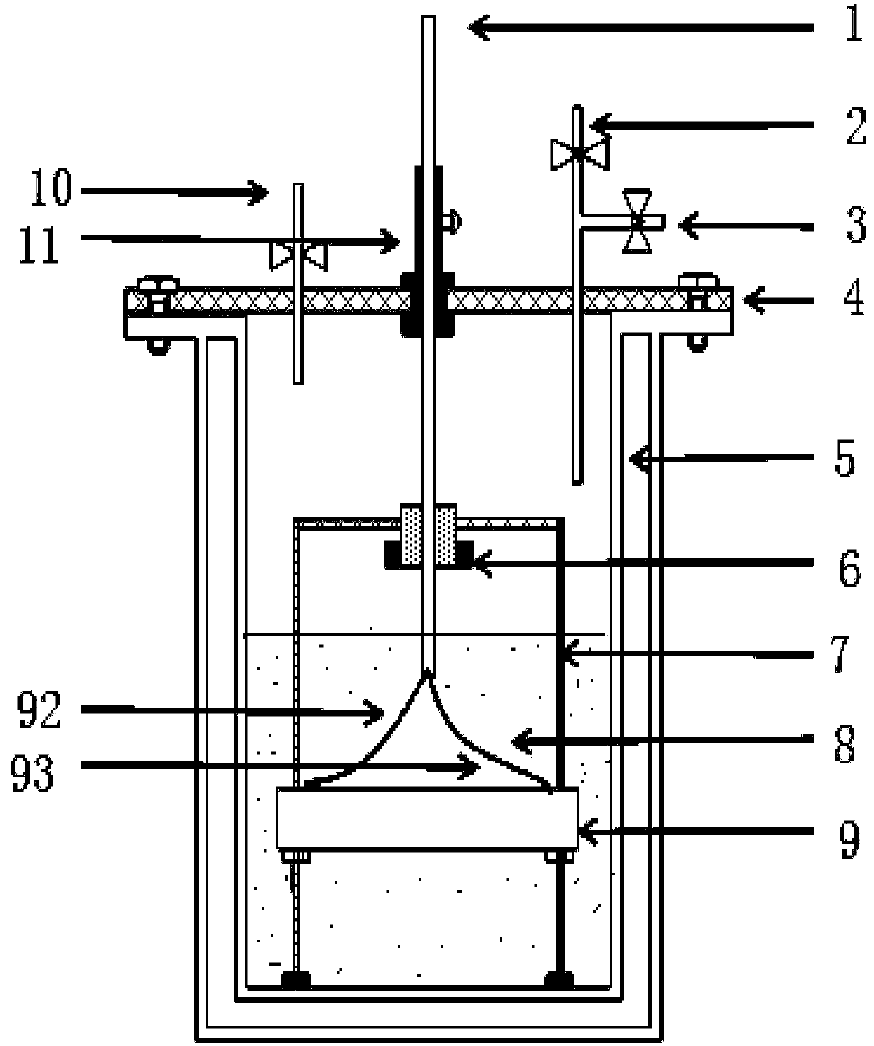 Device and method for calibrating temperature of fiber bragg grating temperature sensor in low-temperature environment