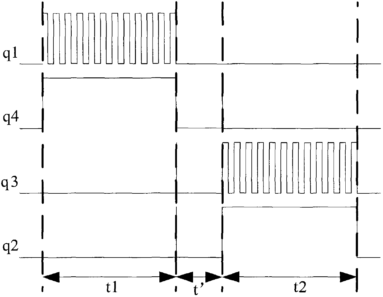 Control circuit of energy discharging of large magnetic moment magnetorquer