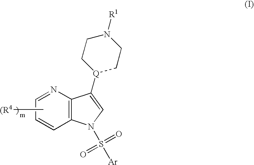 3' substituted compounds having 5-ht6 receptor affinity