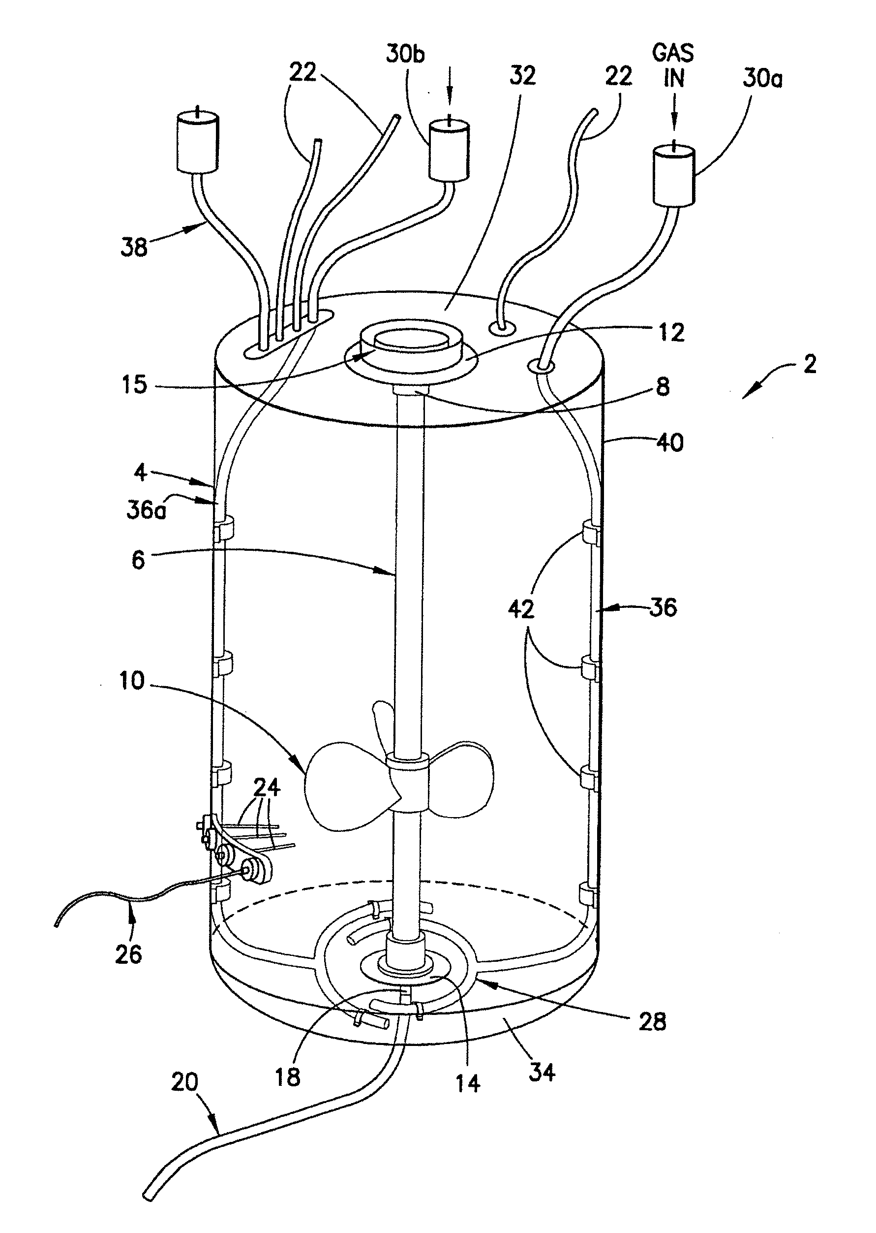 Disposable mixing vessel