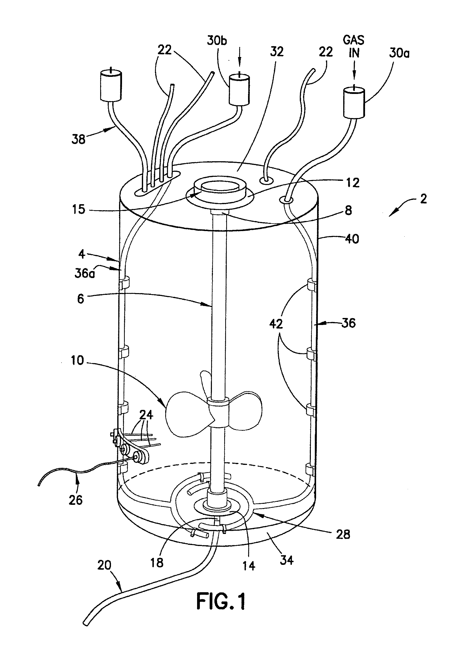 Disposable mixing vessel