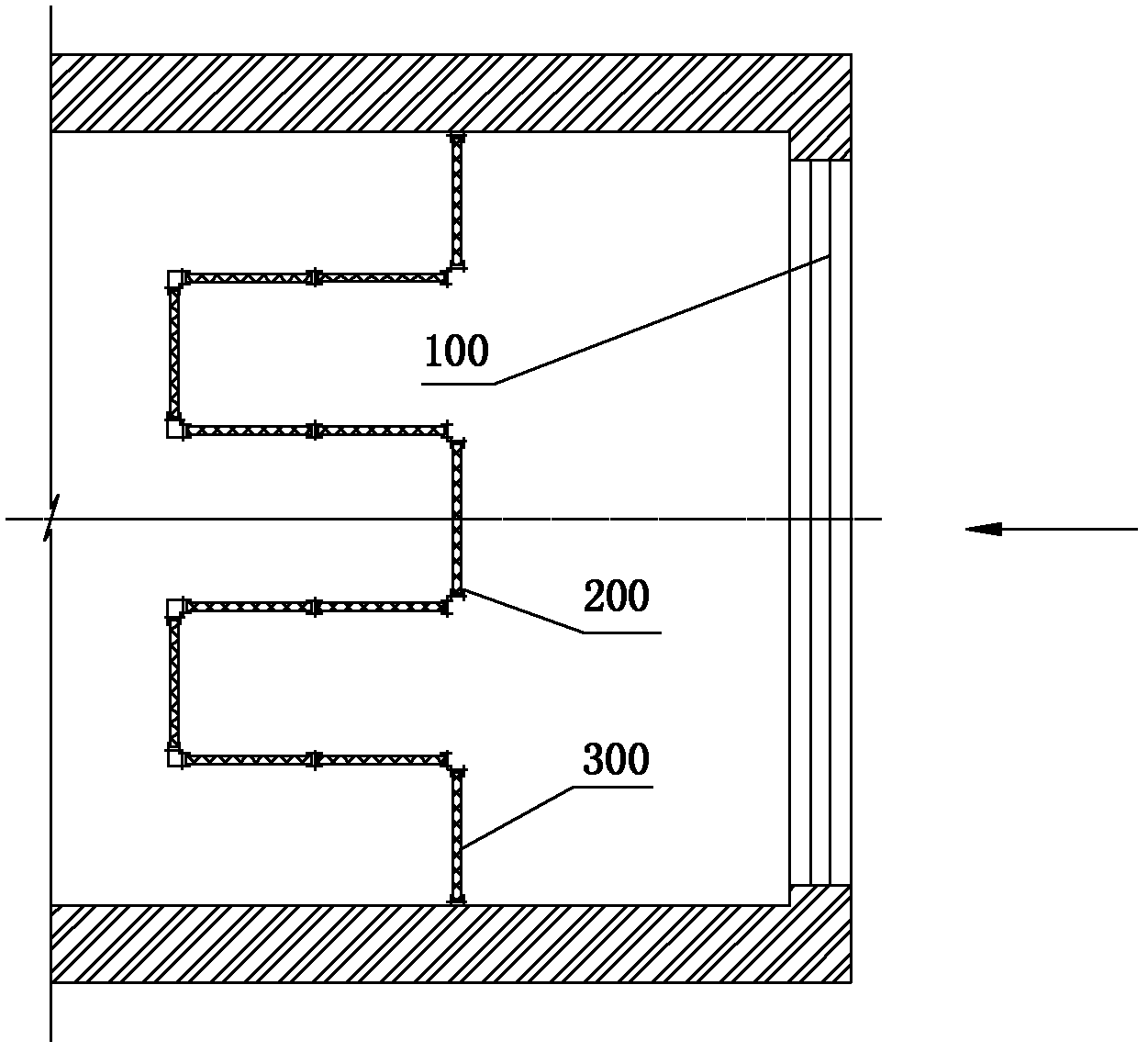 Air filtering device