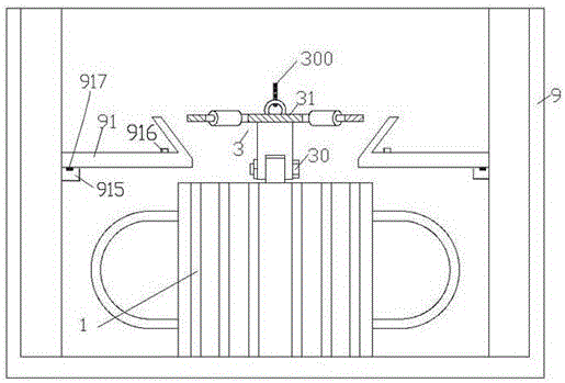Guiding and locating device for mounting of transformer and use method of guiding and locating device