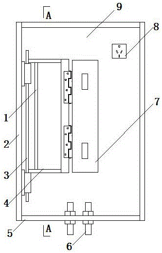Water heater hanging device