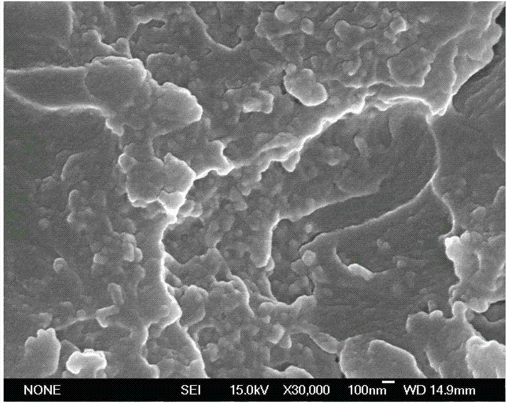 Epoxy resin silica sol, epoxy resin organic-inorganic nano hybrid material and preparation method thereof