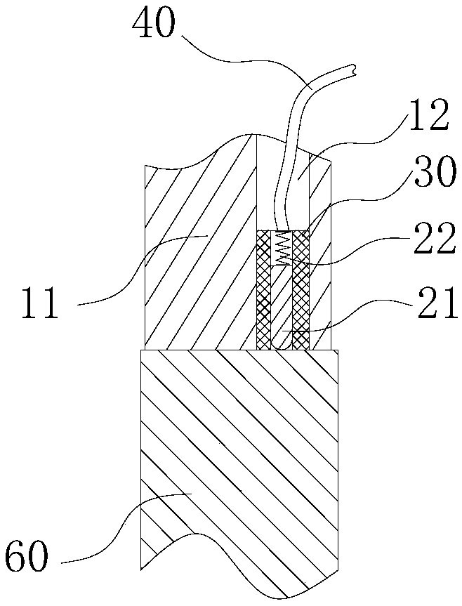 Grounding line device and state detecting method thereof