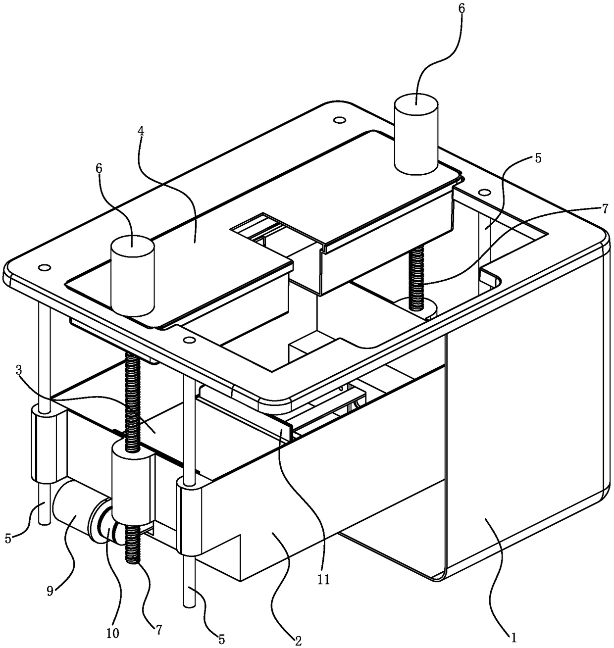 Mop washing bucket