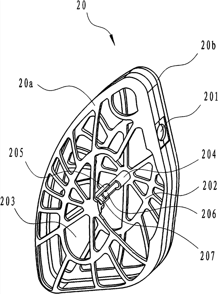 Shell-like air filter core and assembly thereof