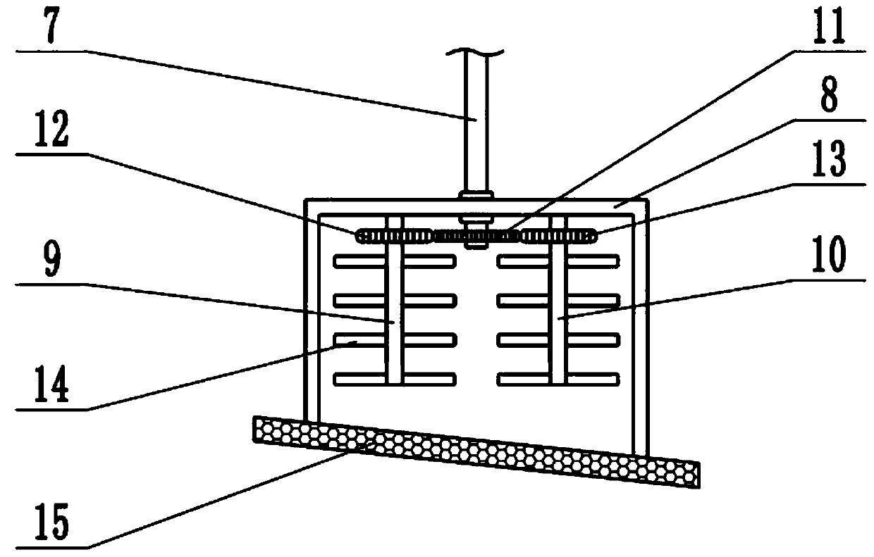Smelting device for metal material processing