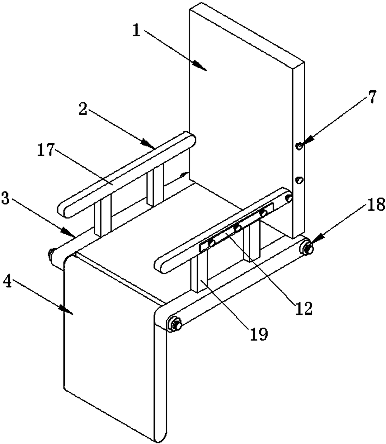 Atomizing seat for respiratory medicine