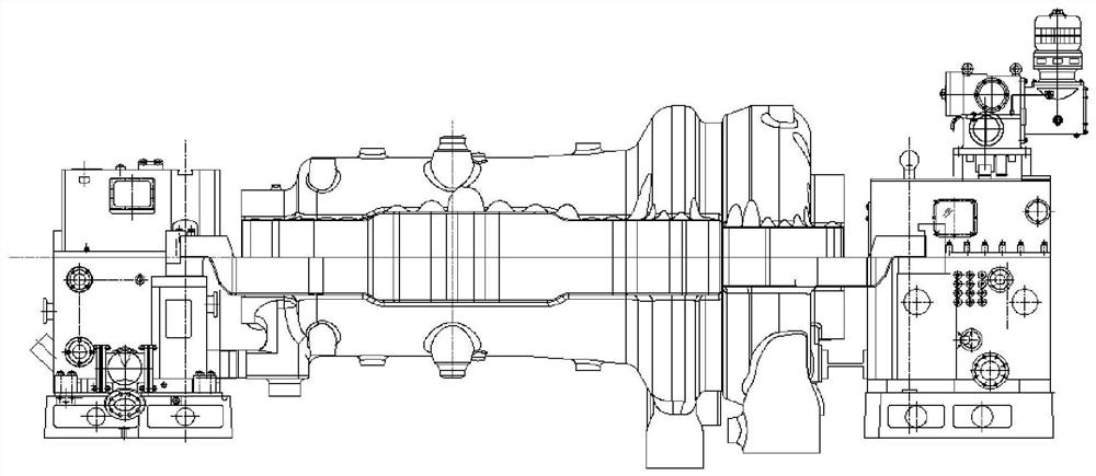 45MW ultrahigh-pressure reaction type backpressure steam turbine