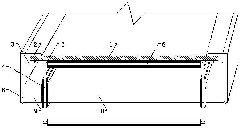 Cleaning device for light transmission glass of wet sewage sludge drying device