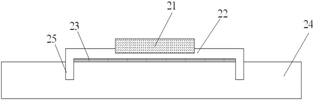 LED chip heat dissipation structure