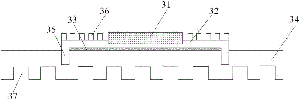 LED chip heat dissipation structure