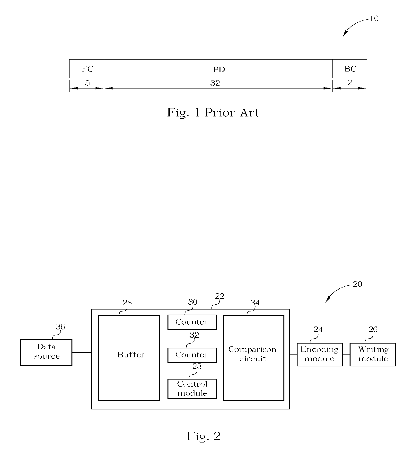 Method and related apparatus for generating fixed packets while writing data to cds