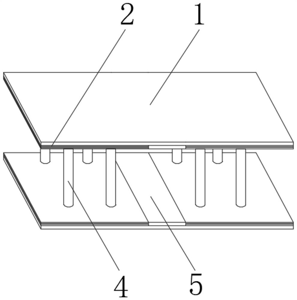 Crack reinforcing structure of wall body