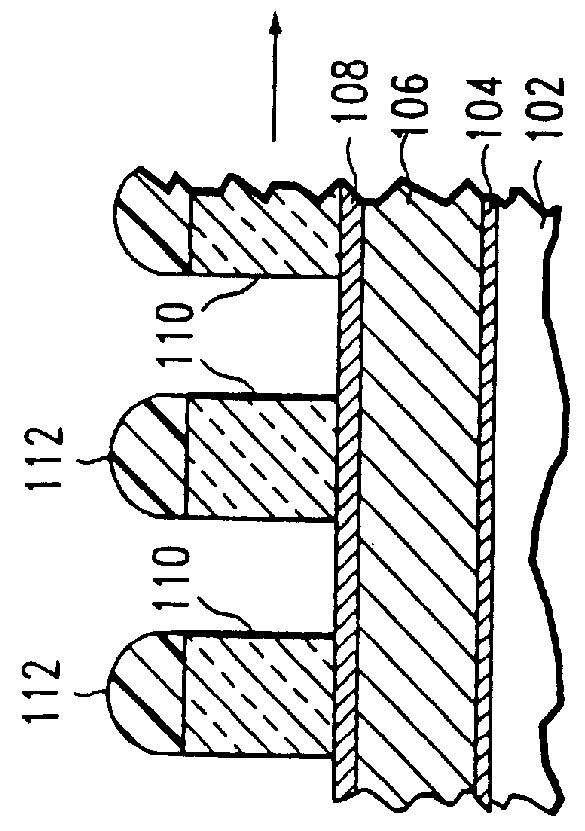 Method for high temperature etching of patterned layers using an organic mask stack