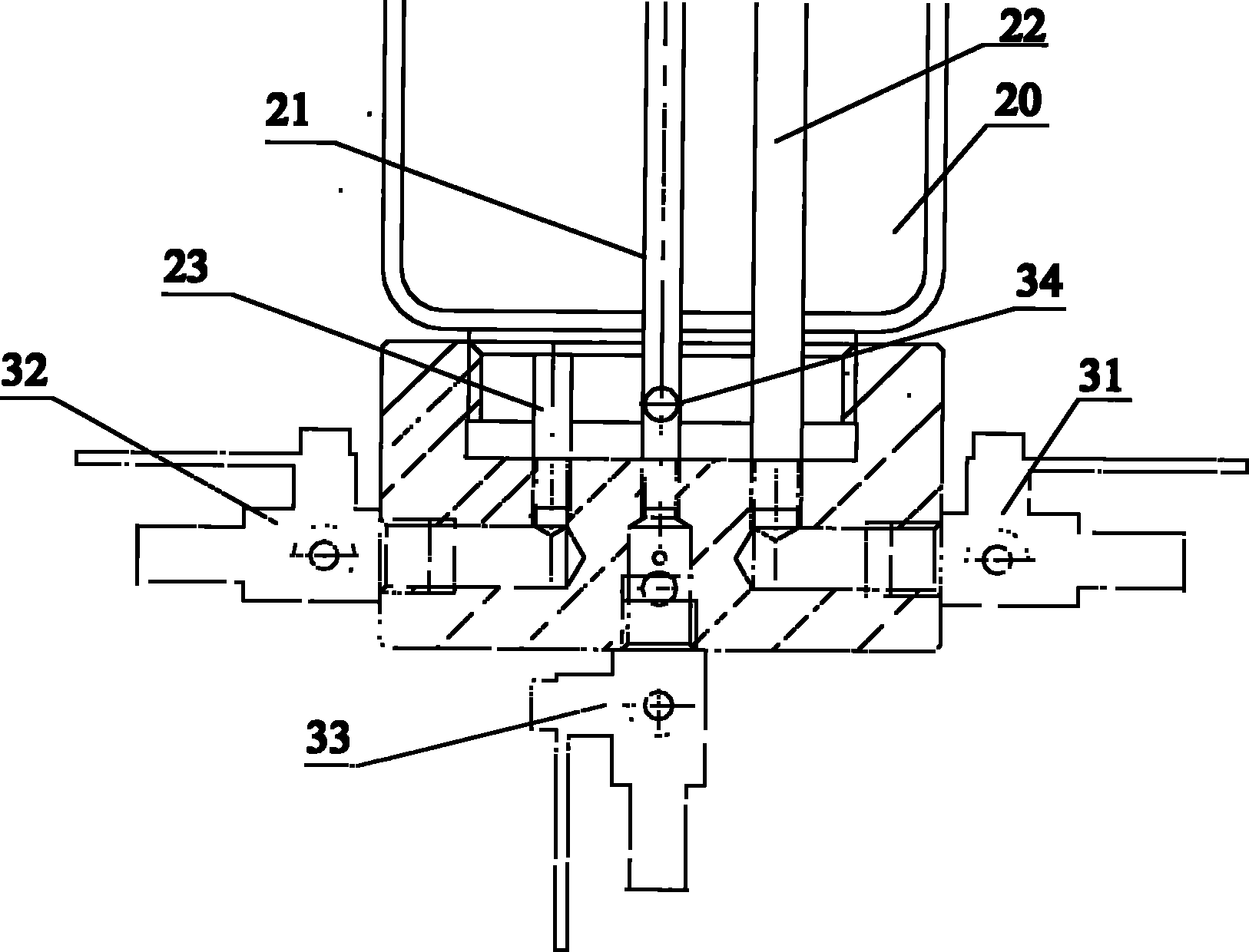 Speed oil filling device for pulse generator of wireless inclinometer and using method thereof