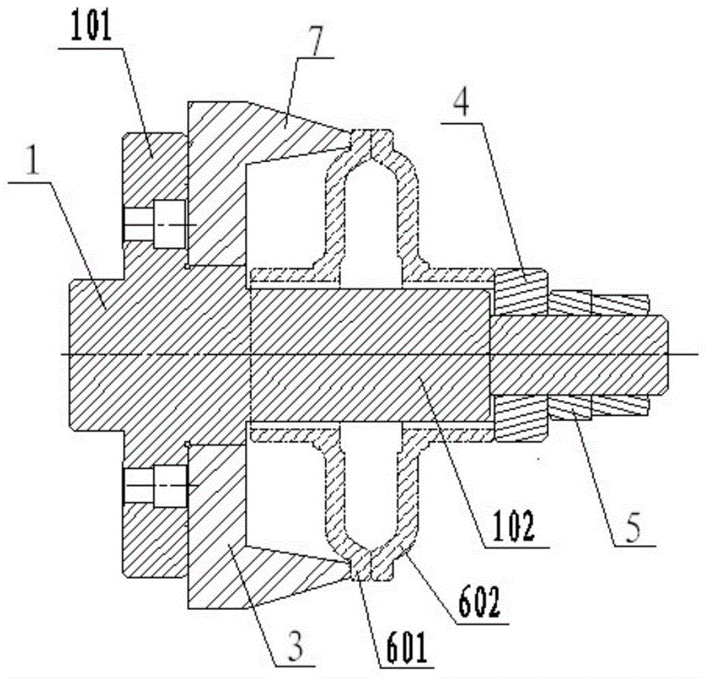 Claw disc clamp for gear finish machining