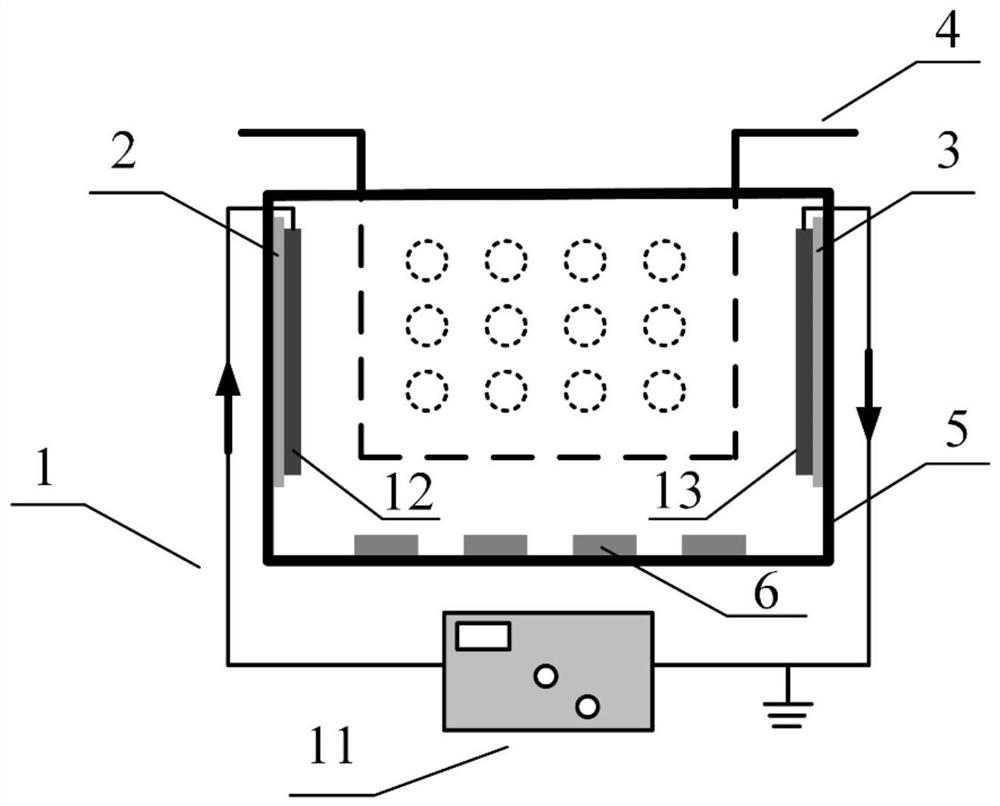 Method for pretreating pickled lotus root slices based on high-voltage pulsed electric field treatment device