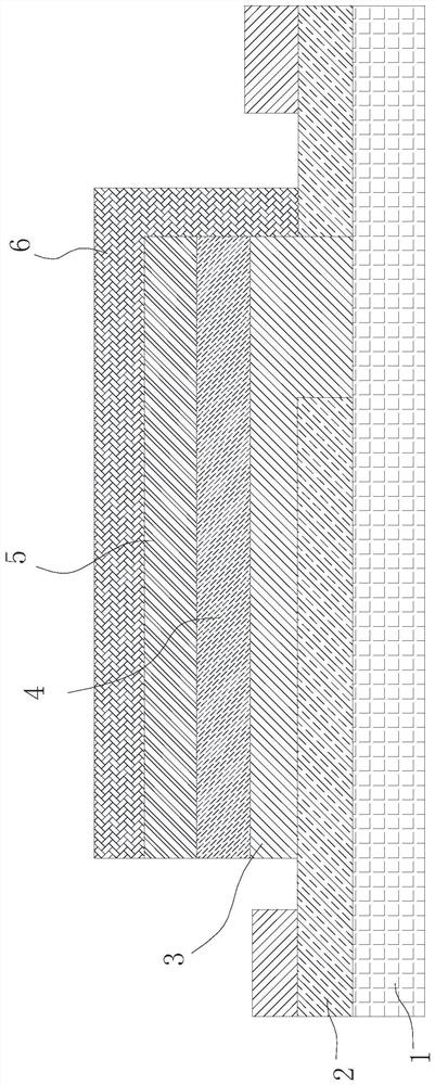 Packaging structure of perovskite solar cell, and preparation method of packaging structure