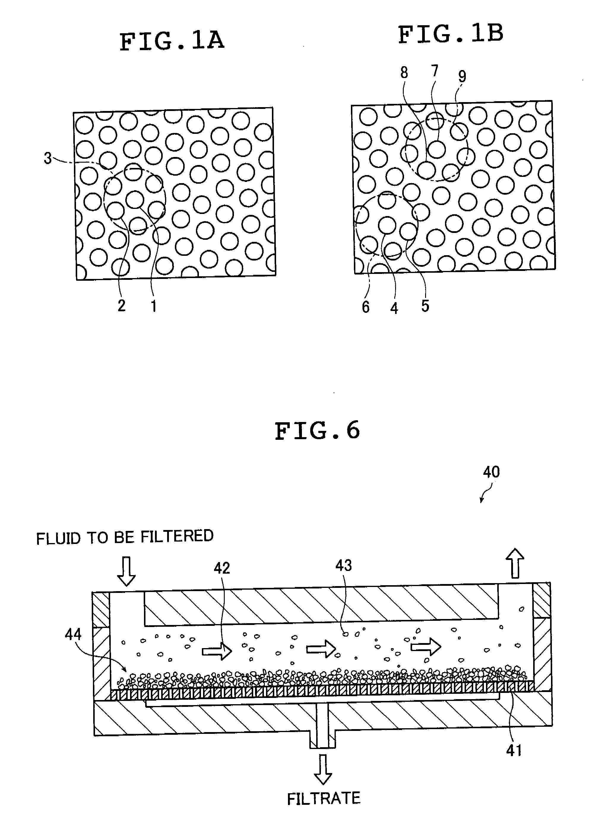 Cross-flow filtration method and cross-flow filtration device