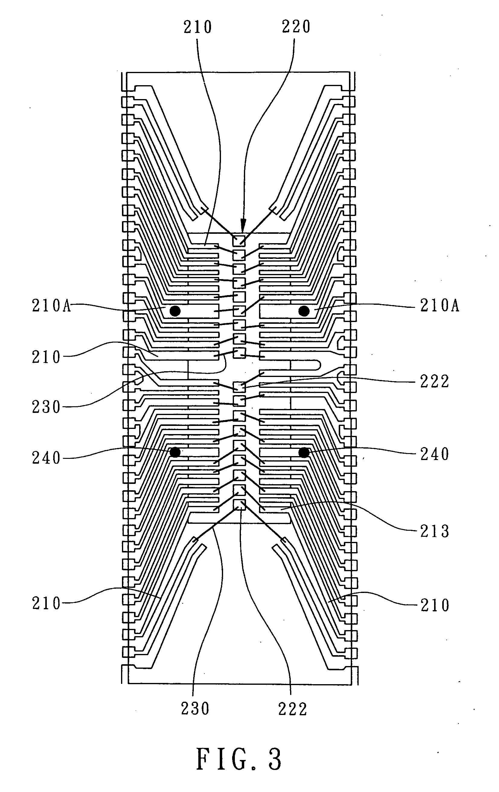 IC package keeping attachment level of leads on chip during molding process