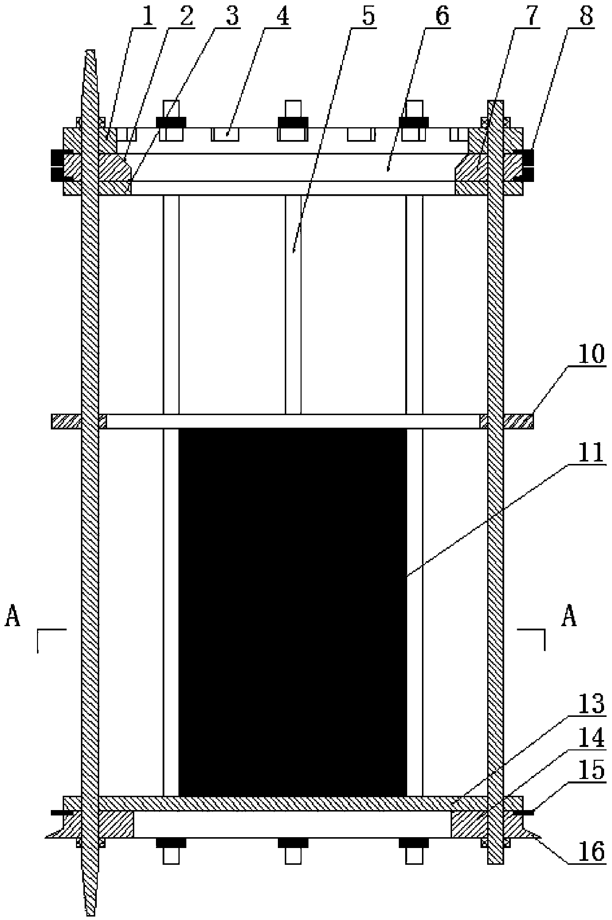 Pressure-holding ejection structure for steam ejection organic waste disposer