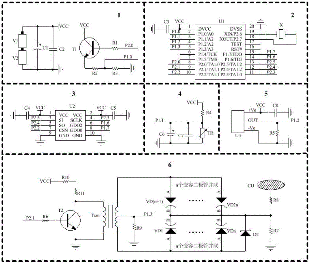 An electrostatic detection device