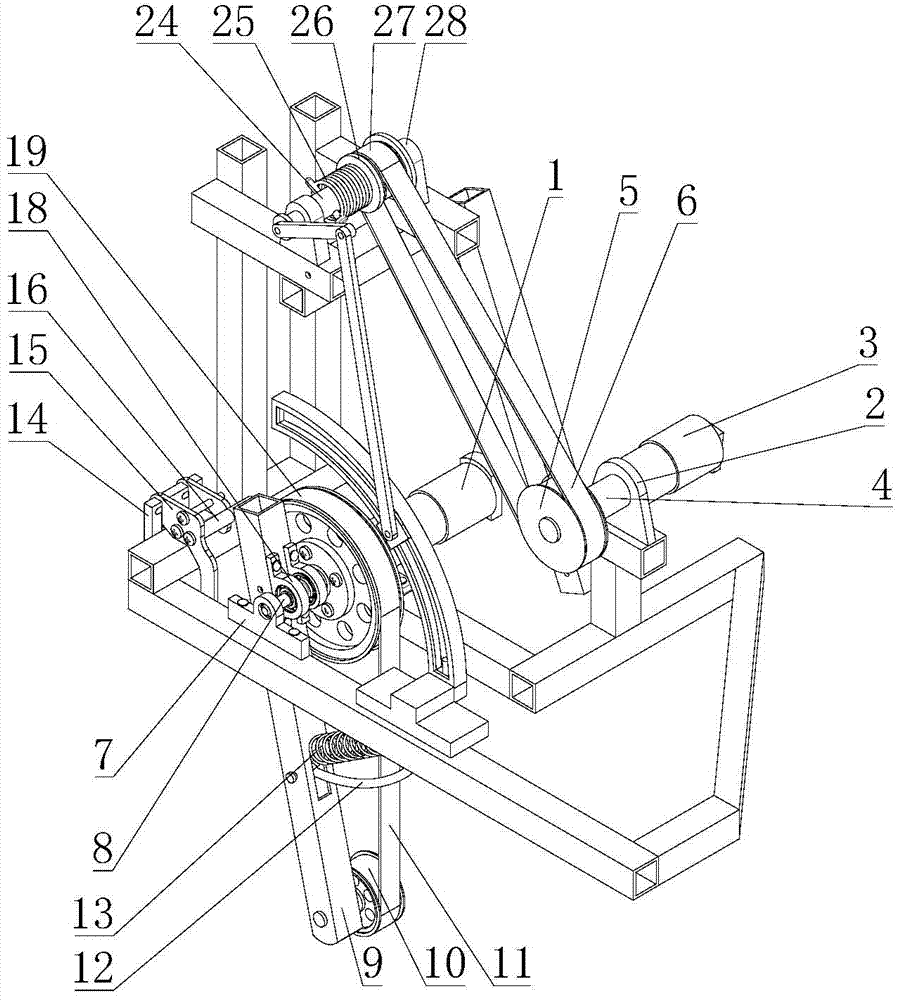 Triggering continuous step climbing mechanism