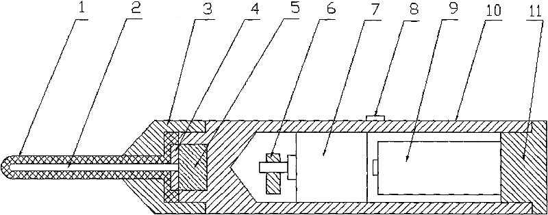 A point vibration magnetic massager