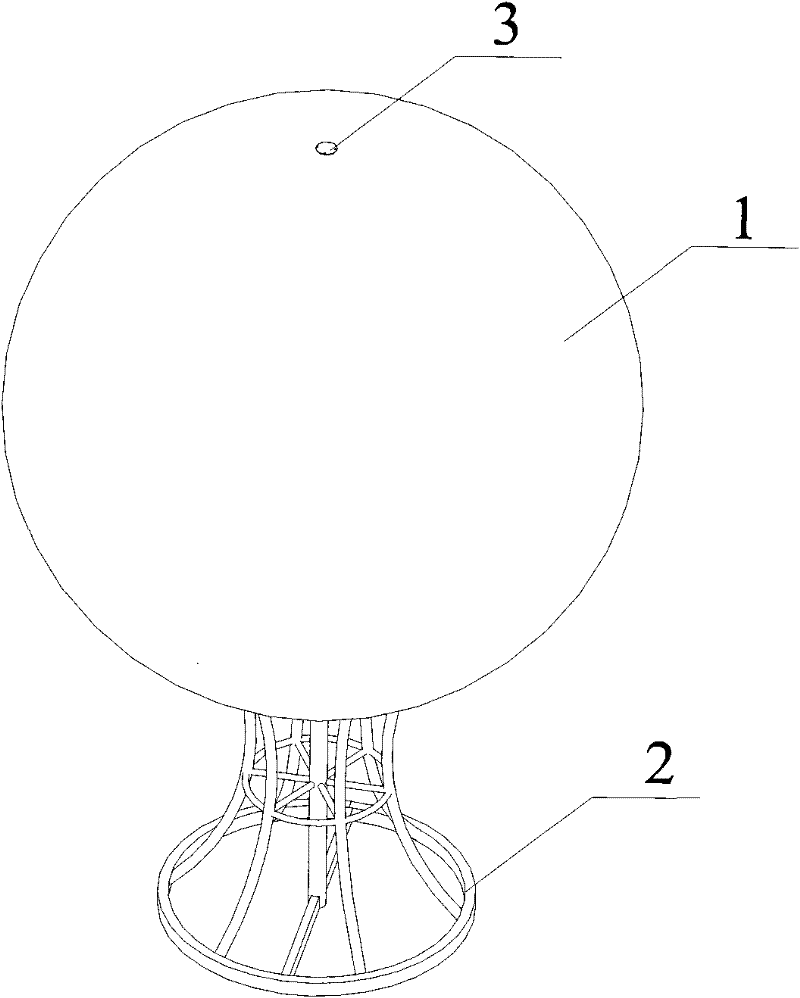Large-size lightbox ball