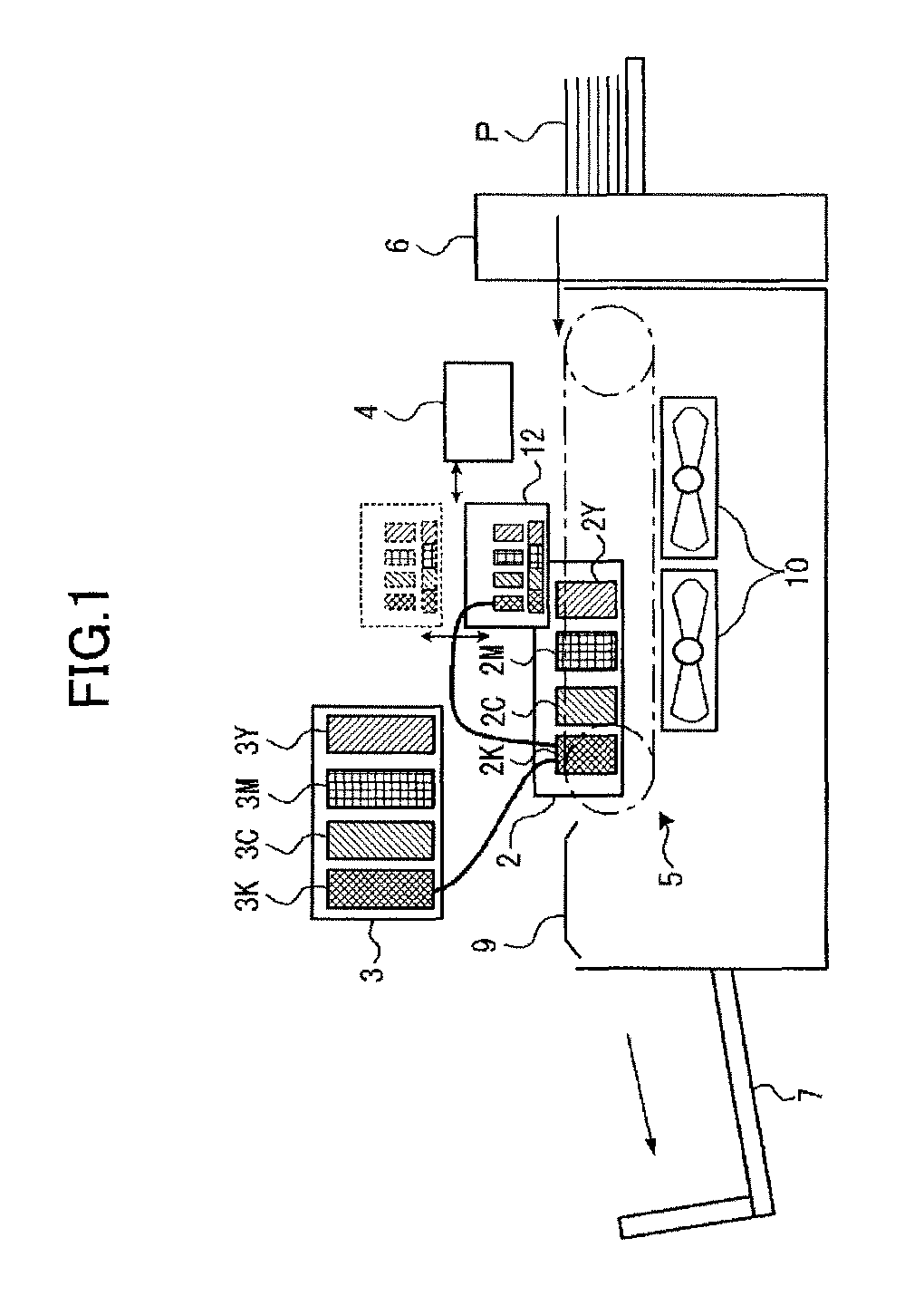 Inkjet image forming apparatus