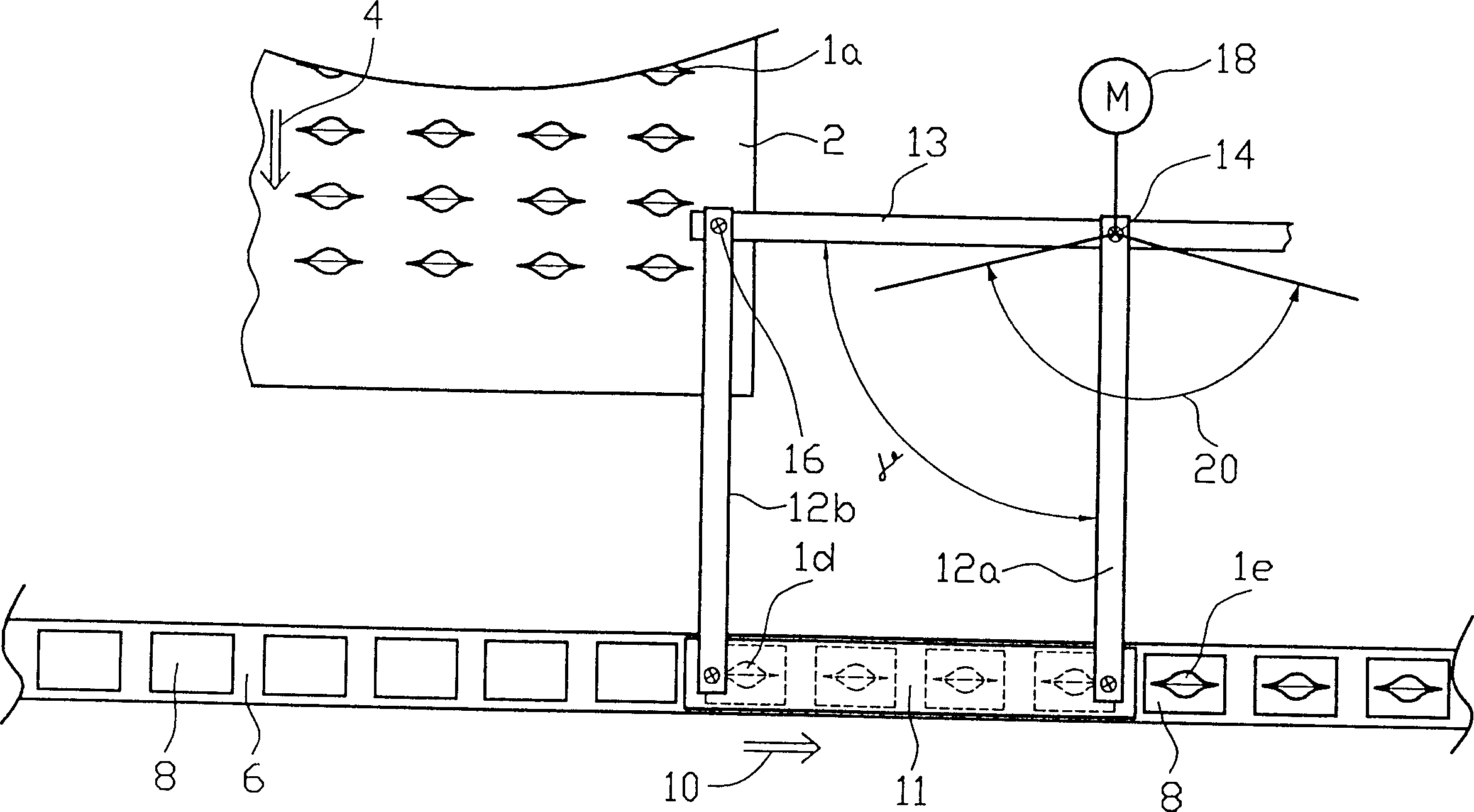 Transport devices and methods for film bags