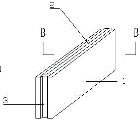 A horizontal self-locking assembled wall panel and its construction method embedded in a building wall