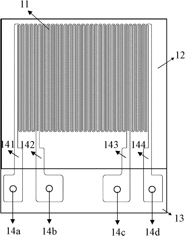 Device and method for measuring heat storage coefficient of material by harmonic method based on independent sensor