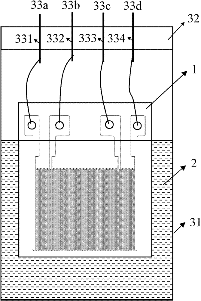 Device and method for measuring heat storage coefficient of material by harmonic method based on independent sensor