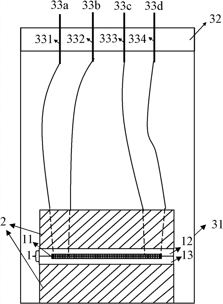 Device and method for measuring heat storage coefficient of material by harmonic method based on independent sensor